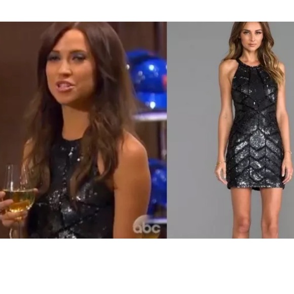 $462 PARKER SEQUINED AUBREY DRESS. As seen on celebrities.